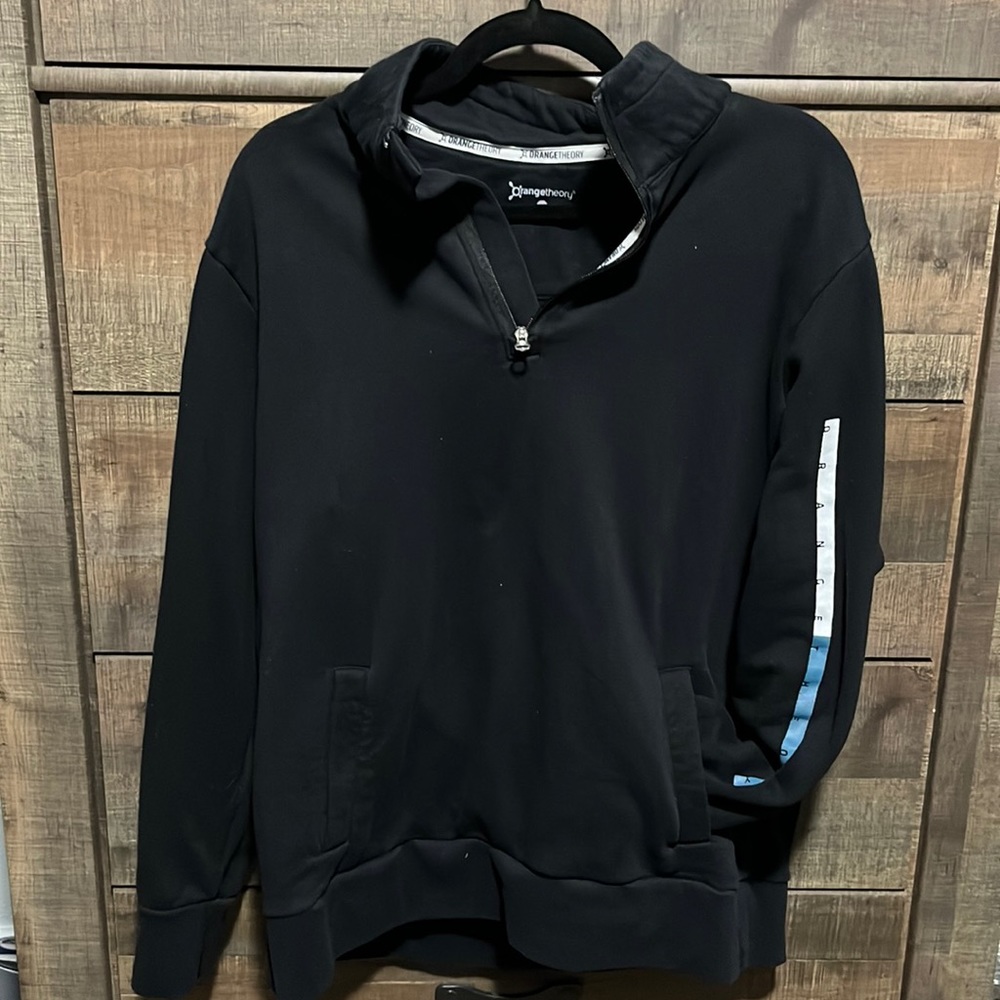Orangetheory black 1/4 zip